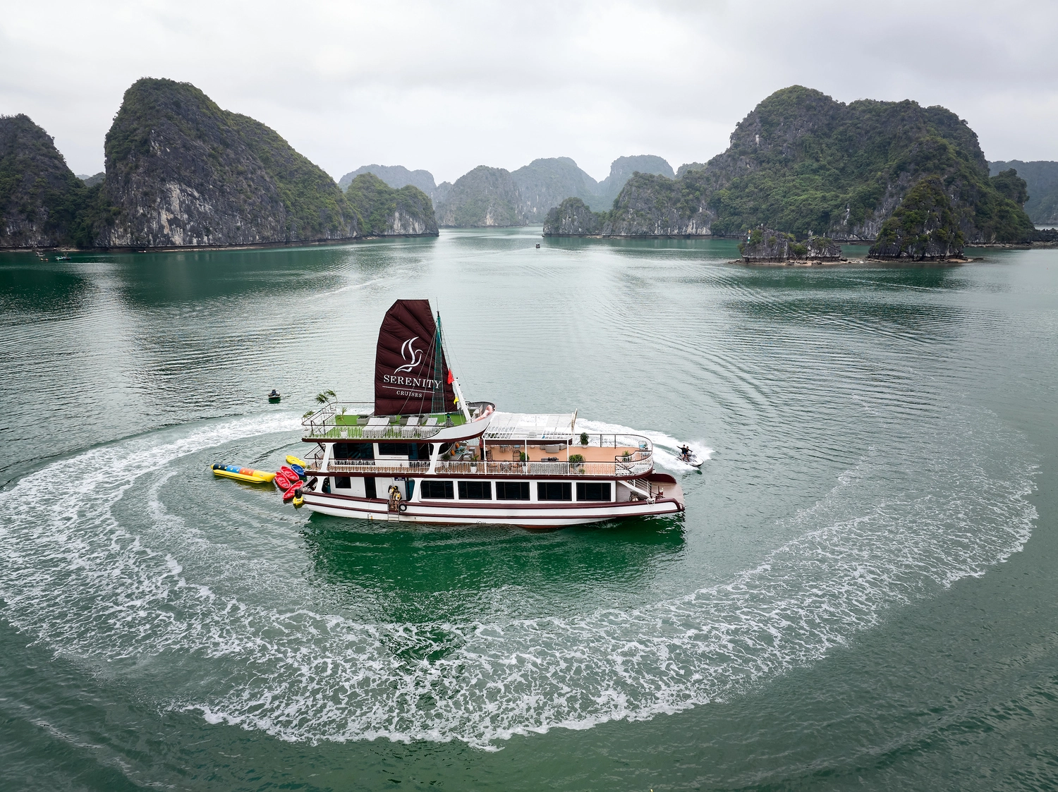 Full day Voyage to the Green Bay with Serenity Grandeur Cruise｜Depart from Cat Ba Island 